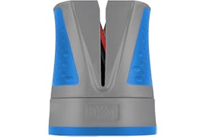 DMT Simple Sharp Diamant Messerschärfer Blau | Messerschleifer für rasiermesserscharfe Klingen mit perfektem Schleifwinkel | Schärft Messer beidseitig mit extraharten Diamant-Schleifsteinen | 20247