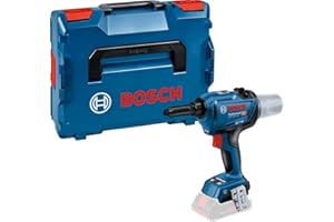 Bosch Professional 18V System Rivettatrice a Batteria Grg 18V-16 C (Forza di Trazione Max. 16.000 N, Corsa 25 Mm, Batterie e Caricabatteria Non Incl., in L-Boxx 136)
