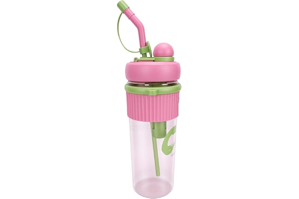 Greensen Vocal Training Bottle, 900ml med Motståndsnivåer | Plastsångpraktikflaska, Dubbel Böjd Munstycke, Transparent Kapacitetskalibrering, för Nybörjare Till Avancerade, Utan Lukt