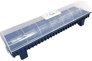 Vogue - Pastillero de cocina con dispensador de etiquetas múltiples, 64 x 490 x 133 mm, 5 cm