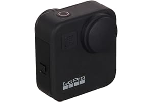 GoPro Max, Cámara de Acción Digital a Prueba de Agua 360 con Estabilización Irrompible, Pantalla Táctil y Control de Voz, Bluetooth USB Wireless, GoPro Quik, Black