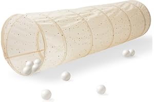 3 Sprouts - Tunnel de Jeu pour Enfant - Extérieur et Intérieur - Terrazzo Beige