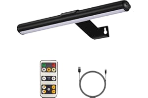 VIGMOJ Wireless Picture Light Battery Operated,Rechargeable Painting Light with Remote Control,Metal Art Light Display Lamp,3 Modes,Dimmable Dartboard Light with Timer for Frame Picture Gallery,300LM