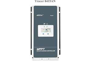 EPEVER® 80A MPPT Solarladeregler Tracer AN-Serie mit 12V/24V/36V/48V Auto Max 150 V, 4000 W Eingang, negative Erdung, Solarregler, geeignet für Blei-Säure-AGM-versiegelte, gelüberflutete Batterien
