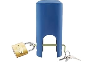 alwaiiz Cadenas Robinet Exterieur, Systèmes de Verrouillage de Robinets, Serrure de Robinet Prévenir le vol et le Vandalisme, Bleu