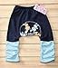 Kubeer 3pc 0-3T Baby PP Pants Children Boy Infant Autumn Tights Trousers Clothes