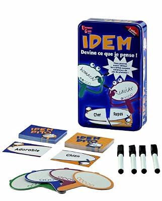 University Games - 8878 - Jeu de Voyage - Idem Devine ce que je pense!