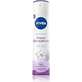 NIVEA Fresh Sensation Kadın Sprey Deodorant 150 ml,72 Saat Anti-perspirant Koruma