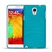 Produktbild Samsung Galaxy Note 3 Neo Brushed Backcover Rückschale gebürstete Hülle kratzfestes TPU Silikon Farbe: Blau