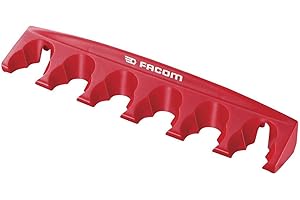 FACOM - Rangement Outils Atelier - Râtelier Porte-Tournevis - CKS.08 - 238x38x50mm - Polypropylène - Protège vos Outils - Aucun Risque d'Endommagement - Matériau Durable de Qualité