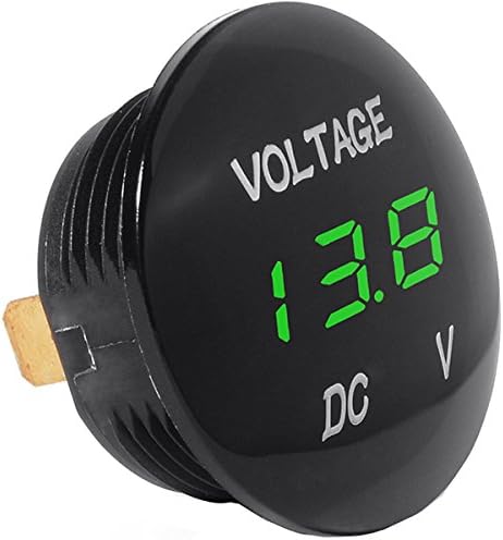 KUNSE Dc 12V-24V Universal Digital Led Display Voltmeter Voltage Meter Car Motorcycle Auto Truck