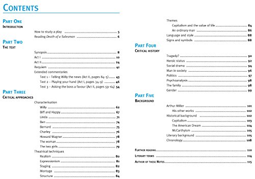 Book's Cover of Death of a Salesman: York Notes Advanced