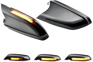 Hacreyatu Indicatore di direzione dinamico a LED specchietto retrovisore per VW Polo MK4 FL Vento Skoda Octavia 2006 2007 2008-2010