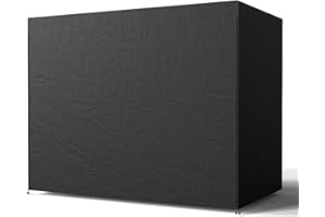 QSRTHFV Outdoor Swing Seat Cover Patio 3 Triple Seater Hammock Cover Extra Large Swing Seat Protector Waterproof Durable All Weather Protection Garden Furniture Covers UV Canopy Cover(black)