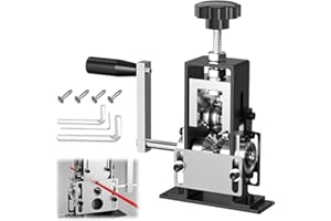 DIIDA Manuelle Kabelabisoliermaschine, Multifunktional Abisolierwerkzeug, 1-20mm Handkurbel-Abisolierzange, Abisoliermaschine für das Recycling von Abfällen von Kupfer