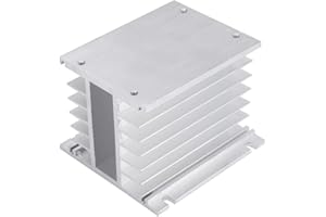 MARANON SSR-Kühlkörper, dreiphasiger SSR-Kühlkörper aus Aluminiumlegierung dreiphasiger SSR-Kühlkörper Halbleiterrelais-Kühlkörper