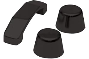 RAMPAGE PRODUCTS Motorhaube Footman Loop und Windschutzscheiben-Stopper | Edelstahl, schwarz | 87611 | passend für Jeep Wrangler TJ & JK 1997–2018