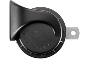 ‎FARBIN Tiefton Hupe 12V, Motorrad Auto Horn Laut Signalhorn 510HZ Autohupe Boots Elektrische Schnecke Horn Universal für Alle 12V Fahrzeuge, Zughorn Hupe Tiefer ton FARBIN