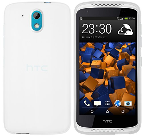 Preisvergleich Produktbild mumbi Schutzhülle HTC Desire 526G Hülle transparent weiss