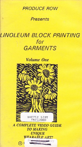 Preisvergleich Produktbild Linoleum Block Printing for Ga [VHS]