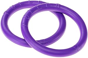 FERPLAST Interaktywna zabawka dla małych psów PULLER MINI Zestaw 2 pierścieni, trening, bieganie, skoki, strzelanie, nietoksyczna