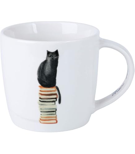 Maxwell & Williams DX1068 Coffee Mug 400 ml - Best Furry Friends Series - Porcelain with Colourful Dogs in Gift Box