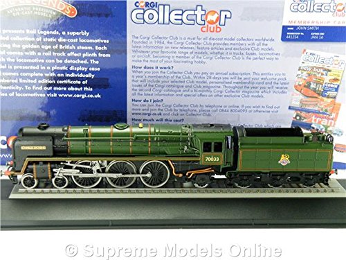 CORGI BR 4-6-2 BRITANNIA ST97704 CHARLES DICKENS RAIL LEGENDS TRAIN 1:120 K87Q