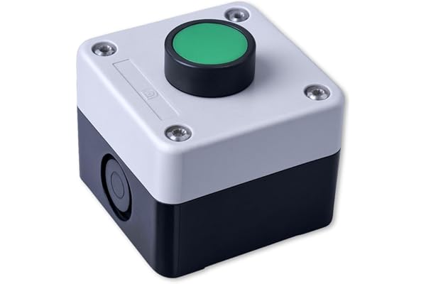 Rankomu väderbeständig grön tryckknapp Switch One Button Control Box för grindöppnare