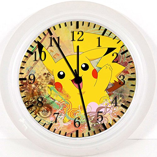 New Pokemon Pikachu Wanduhr 25,4 cm Nice Geschenk und Raum Wand Decor W24