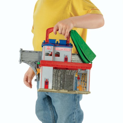 Fisher Price Take-n-Play Sodor Search and Rescue Centre Playset