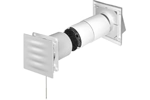 3S SUPERSAMASTORE Lüftungsgerät dezentral mit Wärmerückgewinnung Wohnraumlüftung 100mm Nennweit