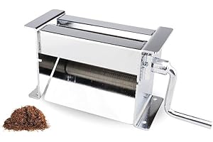 ALL HOME BASICS Maquina cortadora de tabaco - Maquina de picar tabaco - Maquina de corte hojas tabaco - Maquina cortar tabaco - Maquina para triturar tabaco - Trituradora de tabaco - corte fino 0,8 mm