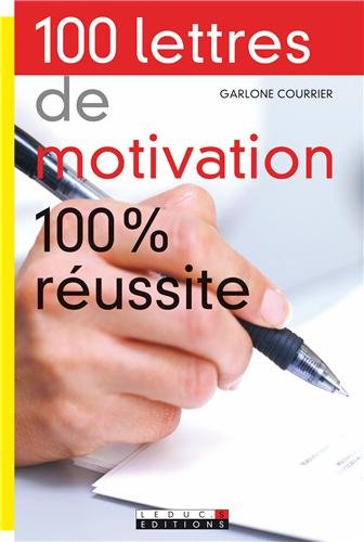 couverture de : 100 lettres de motivation