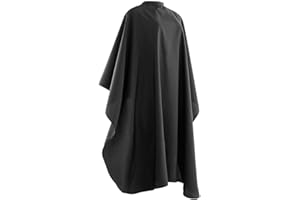 PLABBDPL Capas para Peluqueria, Capa de Barbero Profesional, Capas de Corte Peluqueria Impermeable de Cuerpo Entero para Peinado