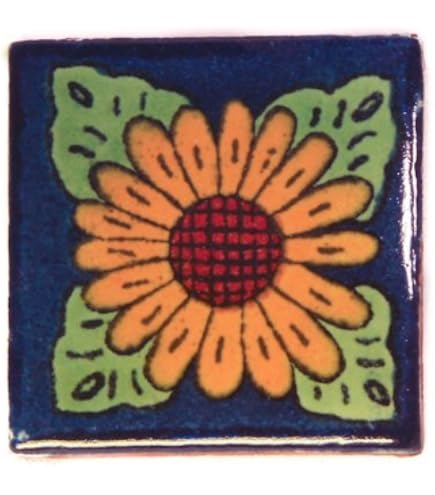 Tumia LAC Handgemachte Talavera, 5cm X 5cm Quadratische Fliesen