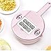 Produktbild Slinlu Gemüseschneider Gemüsereibe Mit Vorratsbehälter Multifunktionsmahlwerk Mahlwerk Mit 6 Edelstahlklingen,Pink