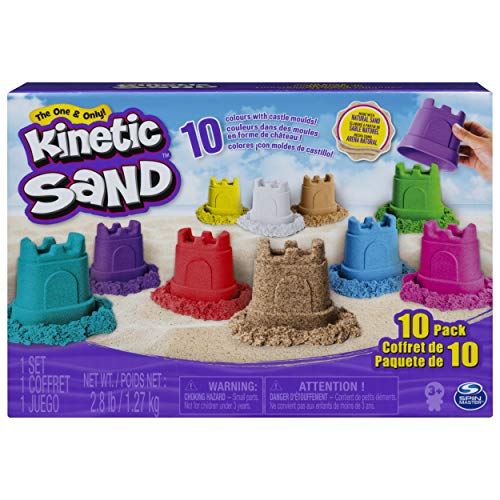Kinetic Sand - 6052995 - Jouet enfant - Loisirs Créatifs - Multi Pack Mini Recharges 10 coffrets de 127 g de sable Kinetic Sand