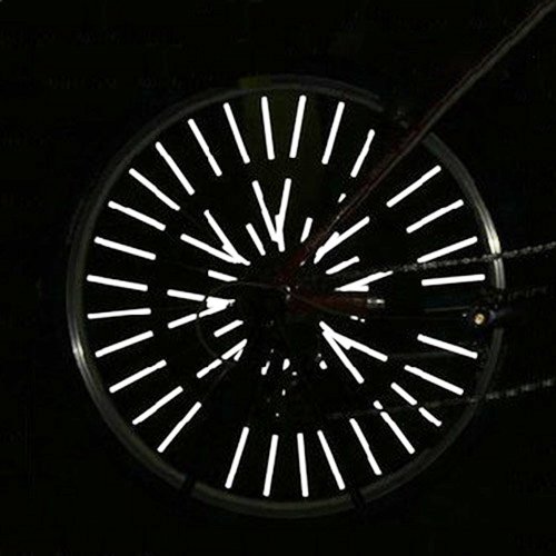 COM-FOUR® Speichen-Reflektoren für das Fahrrad (72 Stück) - 7