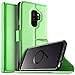 Produktbild Samsung Galaxy S9 Plus Hülle, KuGi Samsung Galaxy S9 Plus Wallet Case, Brieftasche Case Hülle PU Kunstleder Flip Case mit Standfunktion Kartenfächer und Bargeld für Samsung Galaxy S9 Plus smartphone.Grün