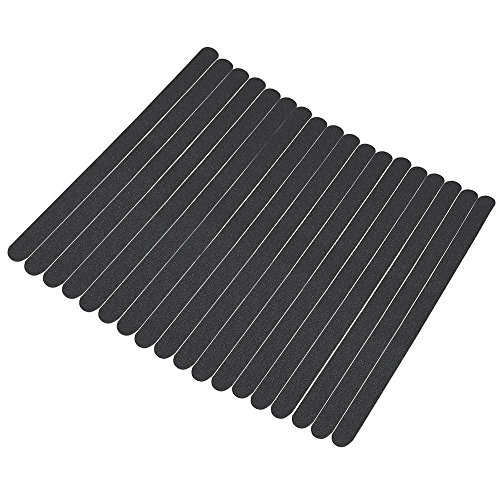 Yahee 18er-set Antirutschband Anti Rutsch Streifen Rutschschutz Aufkleber Selbstklebend Sticker für Dusche Treppe (Schwarz_28*2cm) - 4