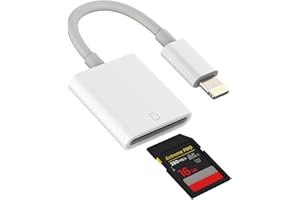 WASRUYI Lettore di schede SD per iPhone Adattatore per Lightning memoria fotocamera Accessori per Apple MFI Certified Photo Photography Viewer Adaptador per 13 12 11 Pro Max X Xs Xr per Ipad Air Mini