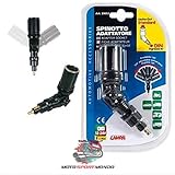 Für BMW HP2 SPORT 1200 2009 09 Zigarettenanzünderbuchse Stecker Adapter 39052 Lampe Mini Anschluss Gelenkig 120° 190 x 115 x 40 mm