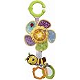 VTech Baby Tug & Spin Busy Bee, Interactive Toy for On-The-Go Play, Baby Music Toy with Phrases & Songs, Baby Gift for 3, 6, 12+ months, English Version,Multicolor,‎1 x 1 x 1 cm