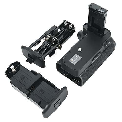DSTE BG-2F Grip vertical avec batterie suppl  mentaire et t  l  commande sans fil pour Nikon D3100
