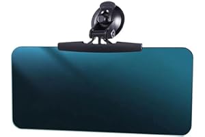 GACQPLI Auto-Sonnenblende - Auto Blendschutz Sonnenblende Mit Saugnapf, Verstellbare Sonnenblende Für Auto, Polarisierte Sonnenblende Für Auto, SUV, LKW Usw