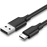 Ugreen USB Type-C Charging and Data Cable, Black, 1.5 Meters
