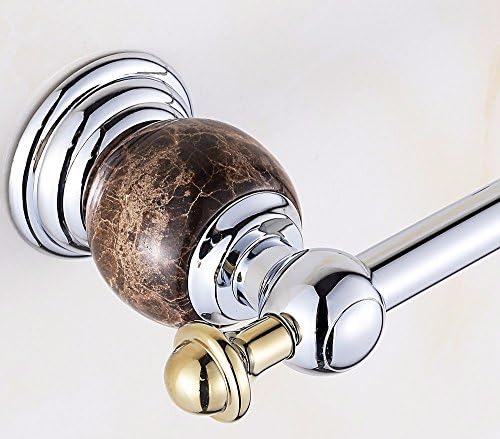 USDFJN Towel Holder Shelf Bathroom Stand Single Lever The Coffee-Yuk Silver62*8.8*5.5