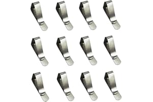 Pangmao 12PCS Stainless Steel Tablecloth Clips Table Cloth Cover Clamps Clip Set(S)