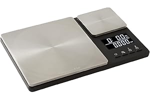 KitchenAid, Dwuplatformowa Waga Kuchenna, do 5000 g / 5000 ml, 3,18 × 21,34 × 30,23 cm