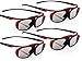 Produktbild 4x Hi-SHOCK® 3D-BT Pro "Scarlet Heaven" | Smart Active 3D Brille für 4K / HDR / HD 3D TV’s von Sony®, Samsung®, Panasonic®, Sharp®, Toshiba®, LG® Plasma, Hisense® ( Bj. 2012-2018*) | kompatibel mit SSG-3570 CR / TDG-BT500A / AN3DG35 / TY-ER3D5ME / FPT-AG03G / AG-S350 / FPS3D08 | optimiert Schärfe, Helligkeit & Kontrast | inkl. umfangreiches Zubehör + 3 Jahre Garantie [ Shutterbrille | 120 Hz | Akku | 32g | Bluetooth | Rot metallic | Viererpack]